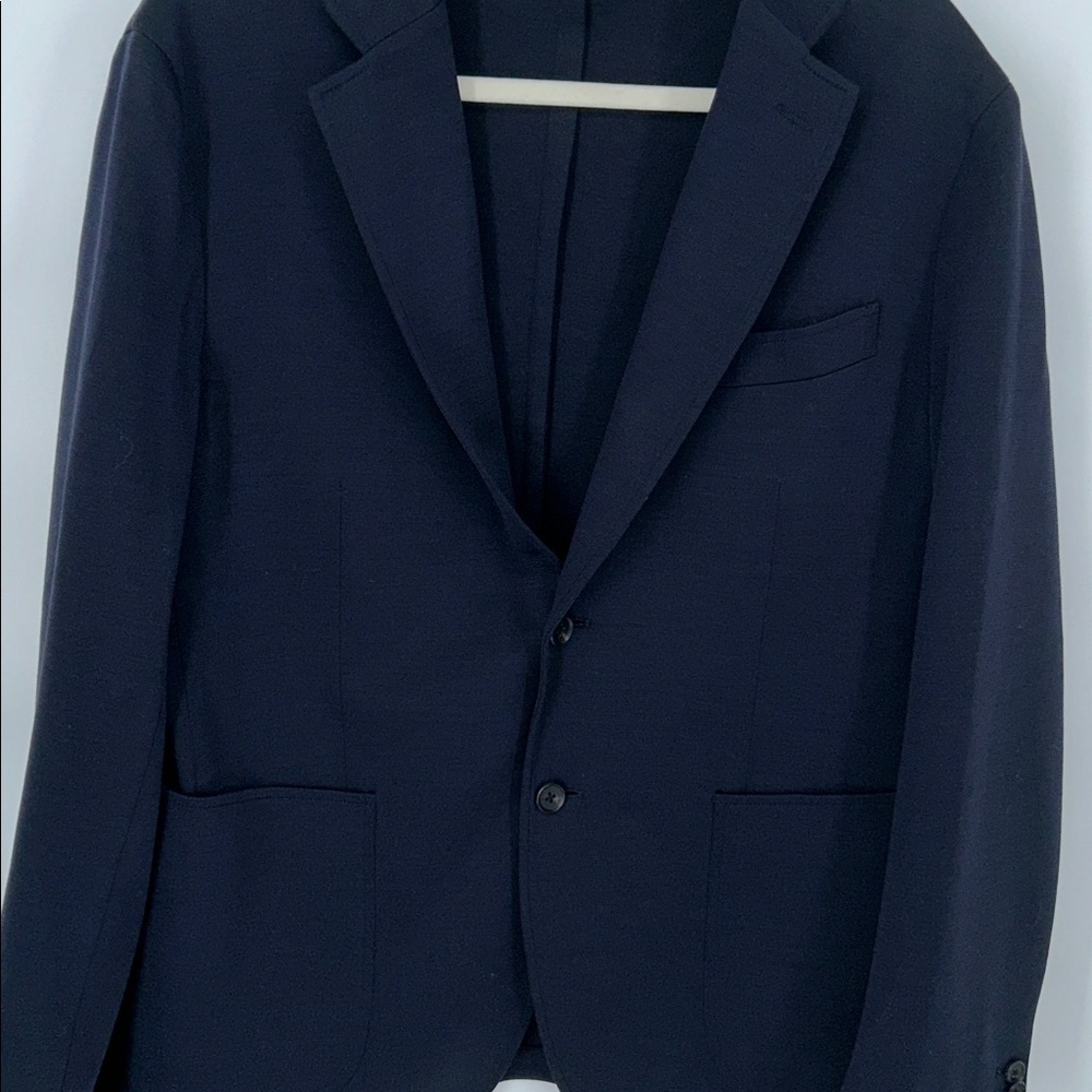 Rodd & Gunn Navy Sports Fit Blazer Italian Fabric Corduroy Men’s L - Picture 4 of 12